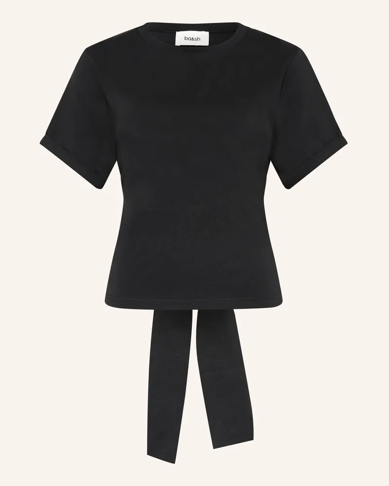 ba&sh T-Shirt Blanca schwarz Schwarz