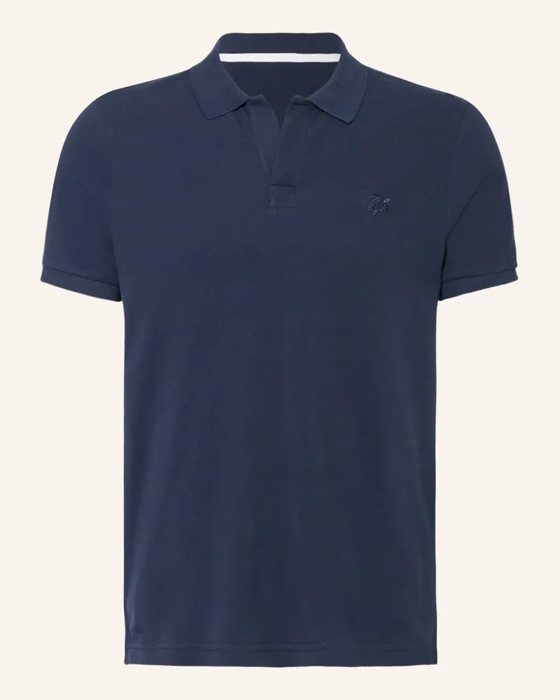 Vilebrequin Piqué-Poloshirt Blau