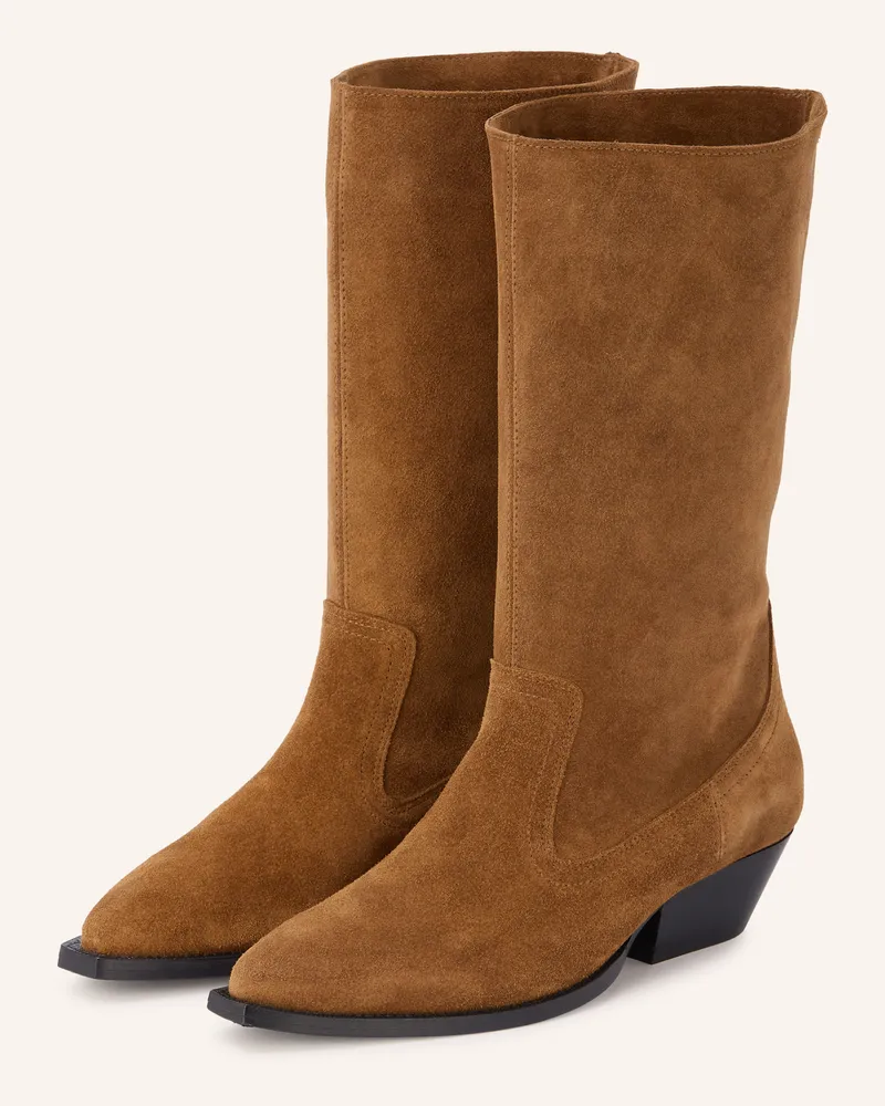 Sandro Cowboy Boots braun Braun