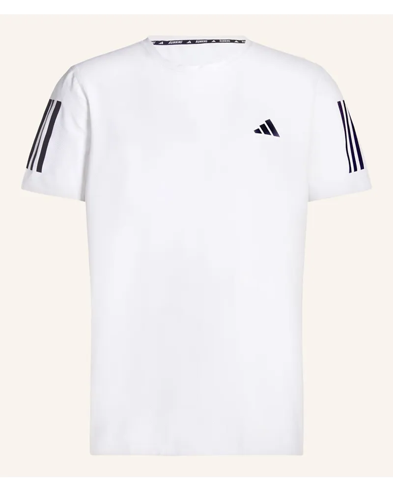 adidas Laufshirt OWN THE RUN Weiss