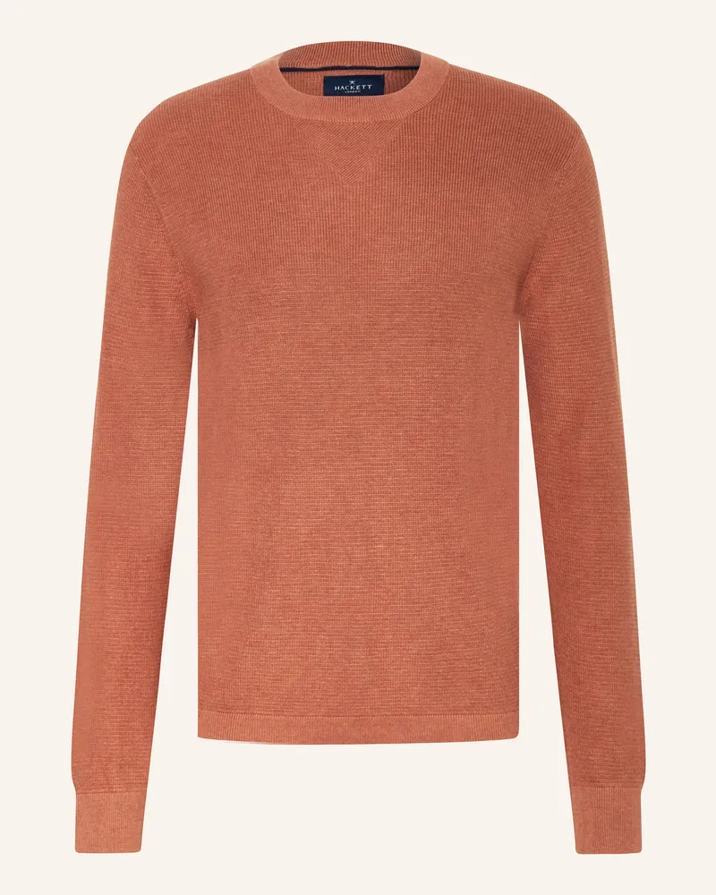 Hackett Pullover Dunkelorange