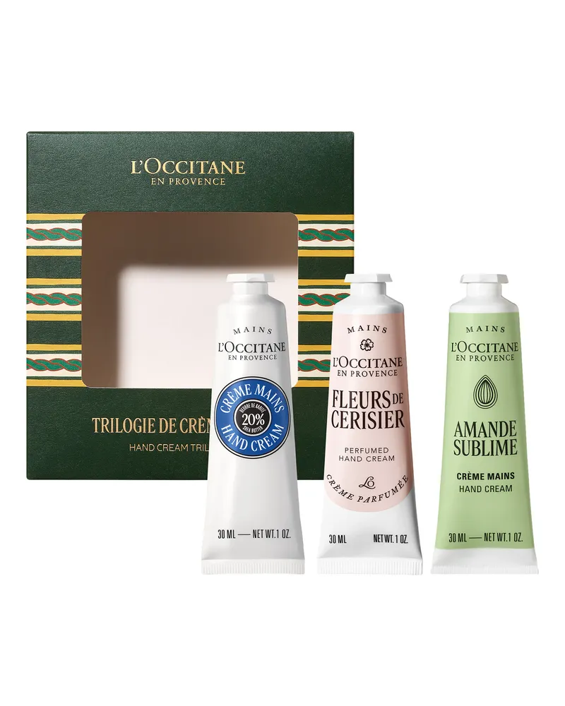 L'Occitane Handcreme-Trio Klassik Pflege-Set 90 ml 