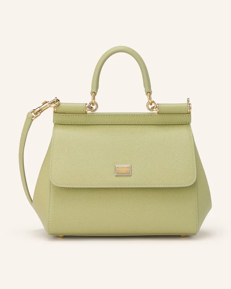 Dolce & Gabbana Handtasche SICILY MEDIUM Hellgrün