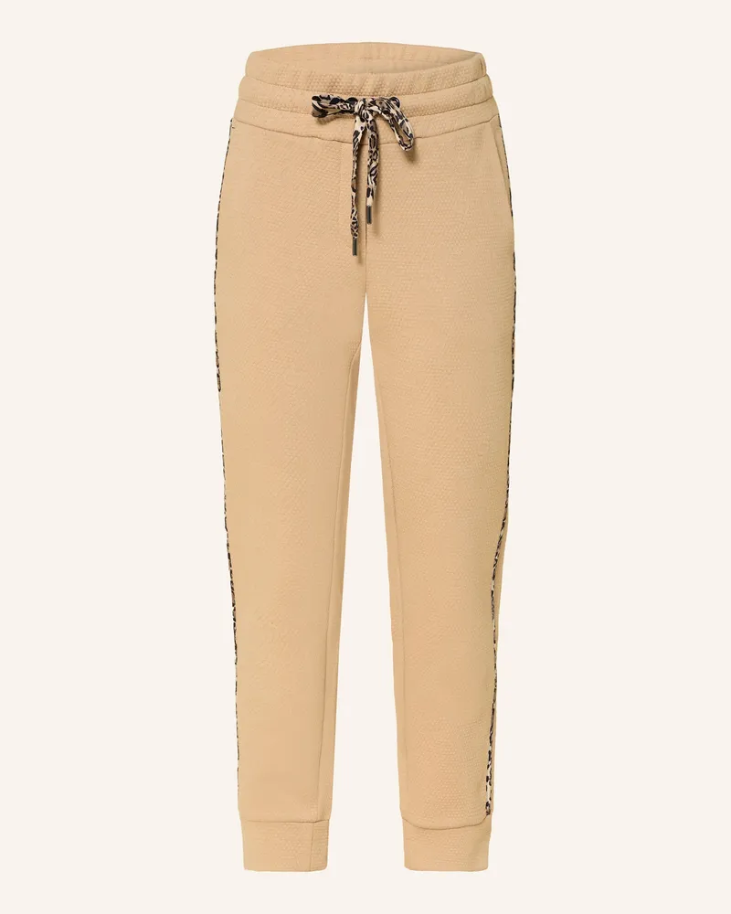 Sportalm Sweatpants mit Galonstreifen Beige