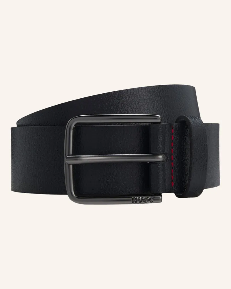HUGO BOSS Business Gürtel GERIK-LAM_SZ35 Dunkelblau