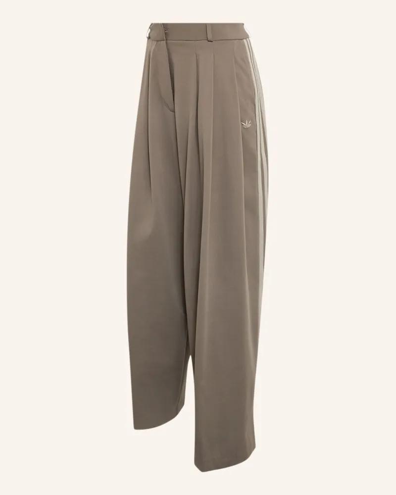 adidas Faltenhose braun Braun