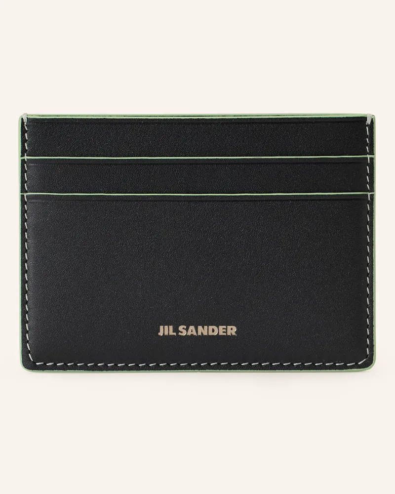 Jil Sander Kartenetui schwarz Schwarz