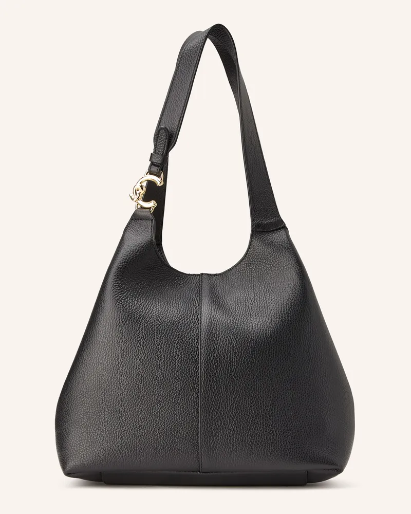 Coccinelle Schultertasche mt herausnehmbarer Pouch Schwarz