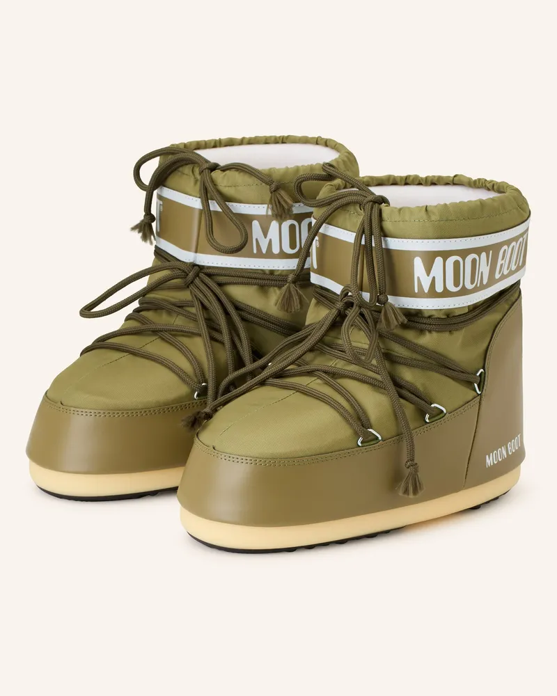 Moon Boot Moon Boots ICON LOW Oliv