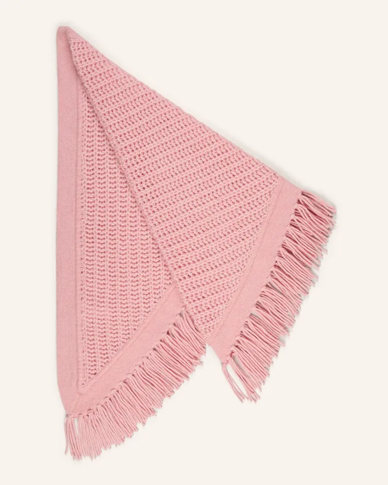 hemisphere Dreieckstuch Mit Cashmere rosa Rosa