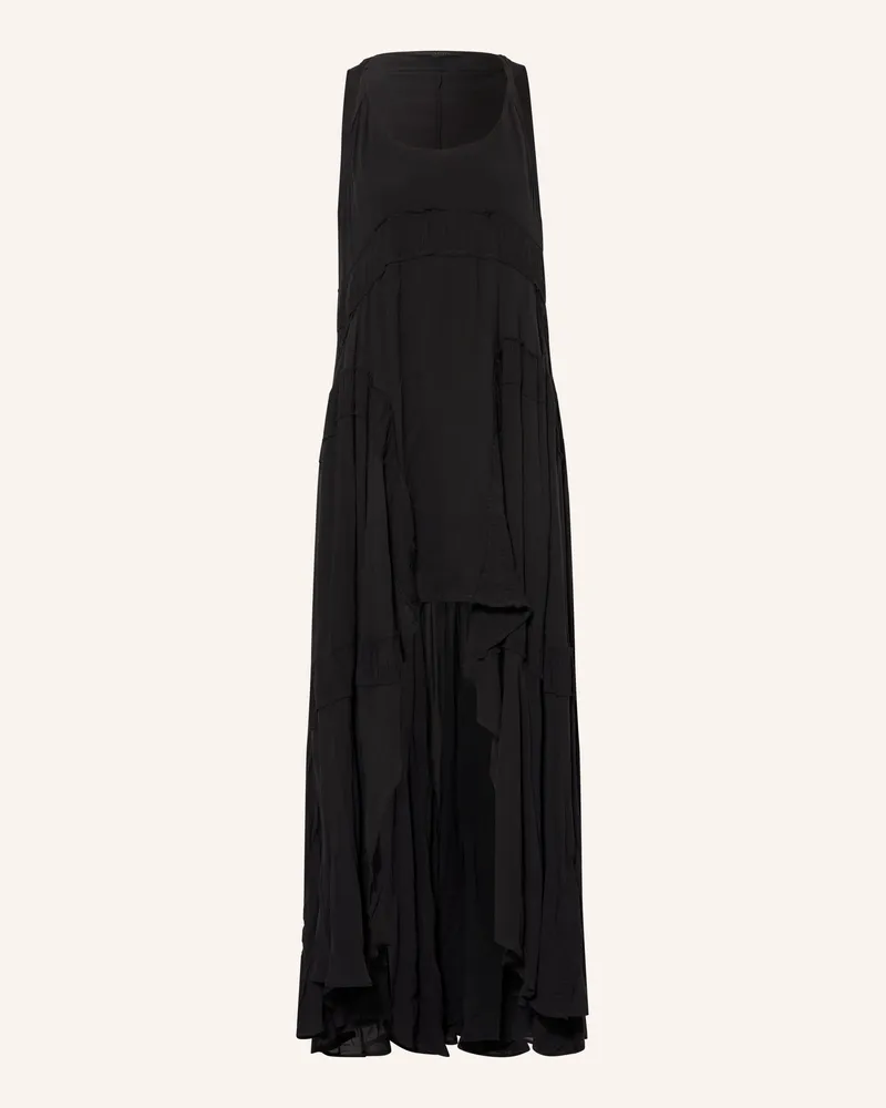 AllSaints Kleid Dorina Mit Volants schwarz Schwarz
