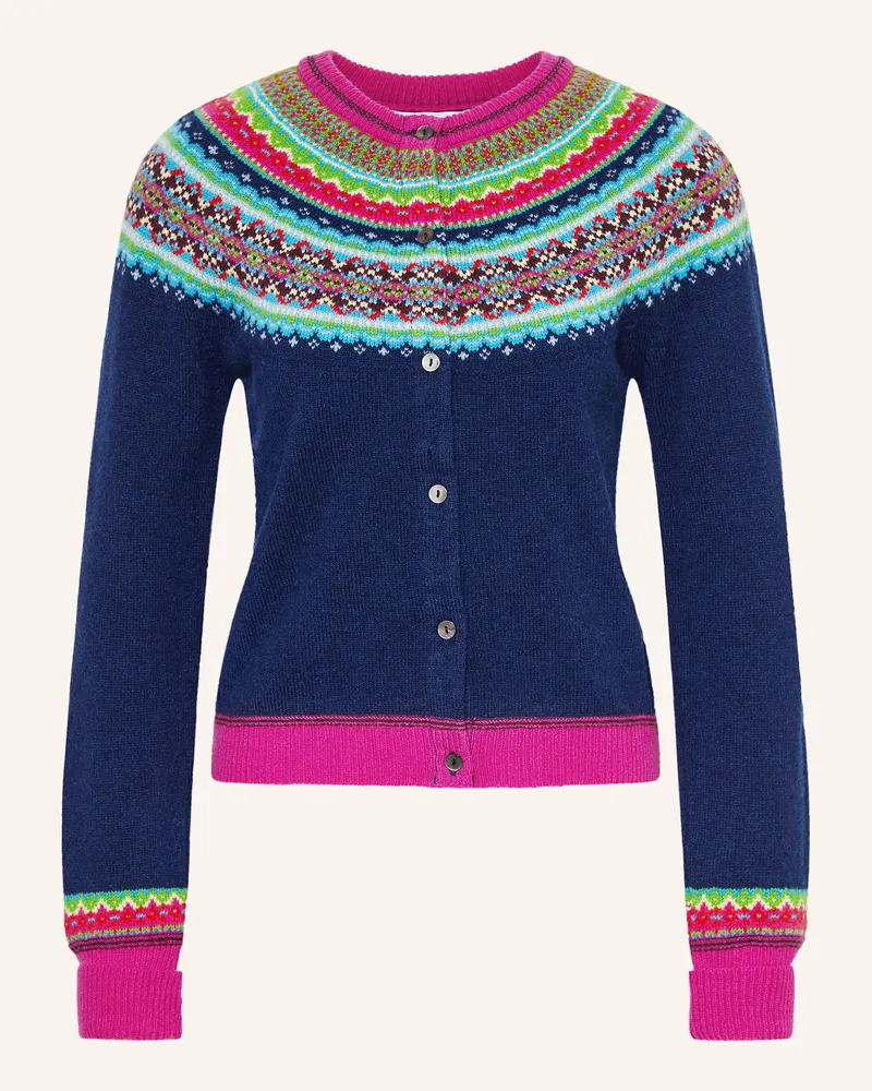 ERIBÉ Strickjacke ALPINE Dunkelblau