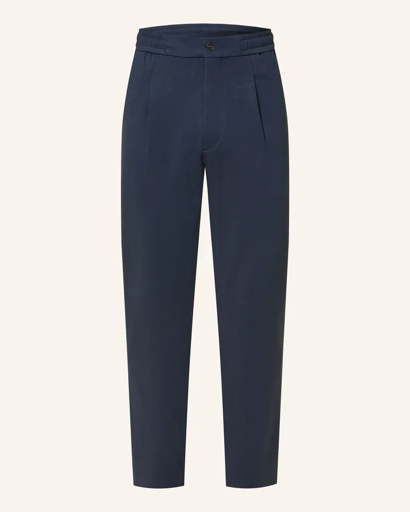 Calvin Klein Hose Im Jogging-Stil Tapered Fit Aus Jersey blau Dunkelblau