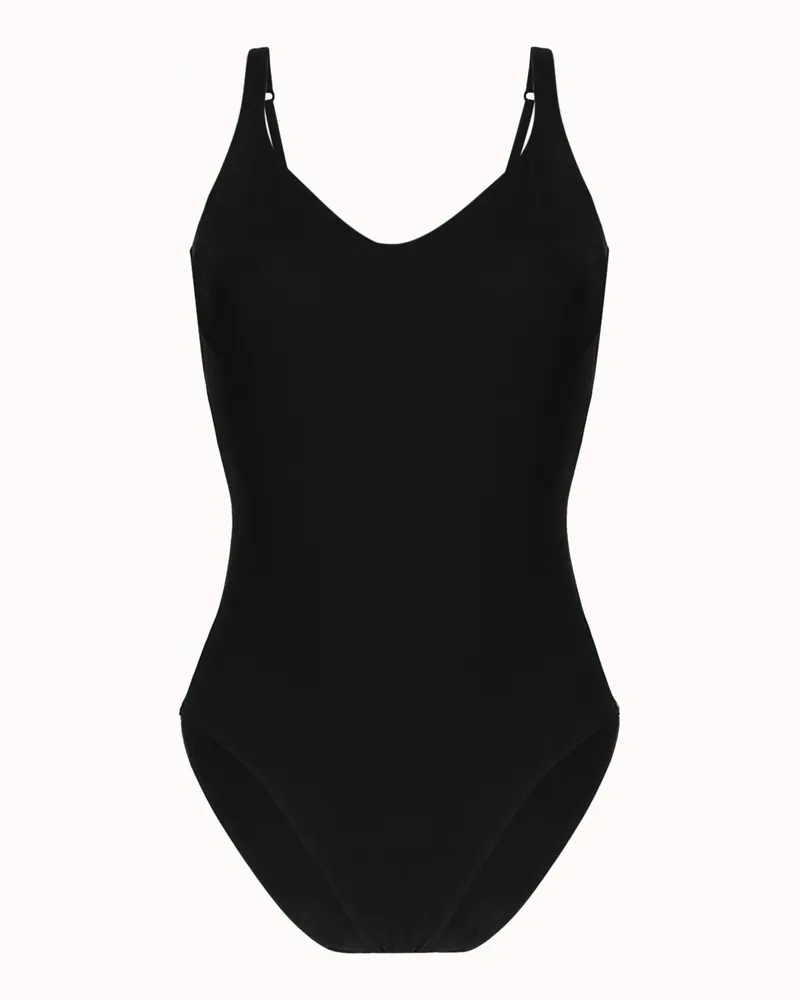 Wolford Badeanzug MAT DE LUXE SWIM FORMING BODY Schwarz