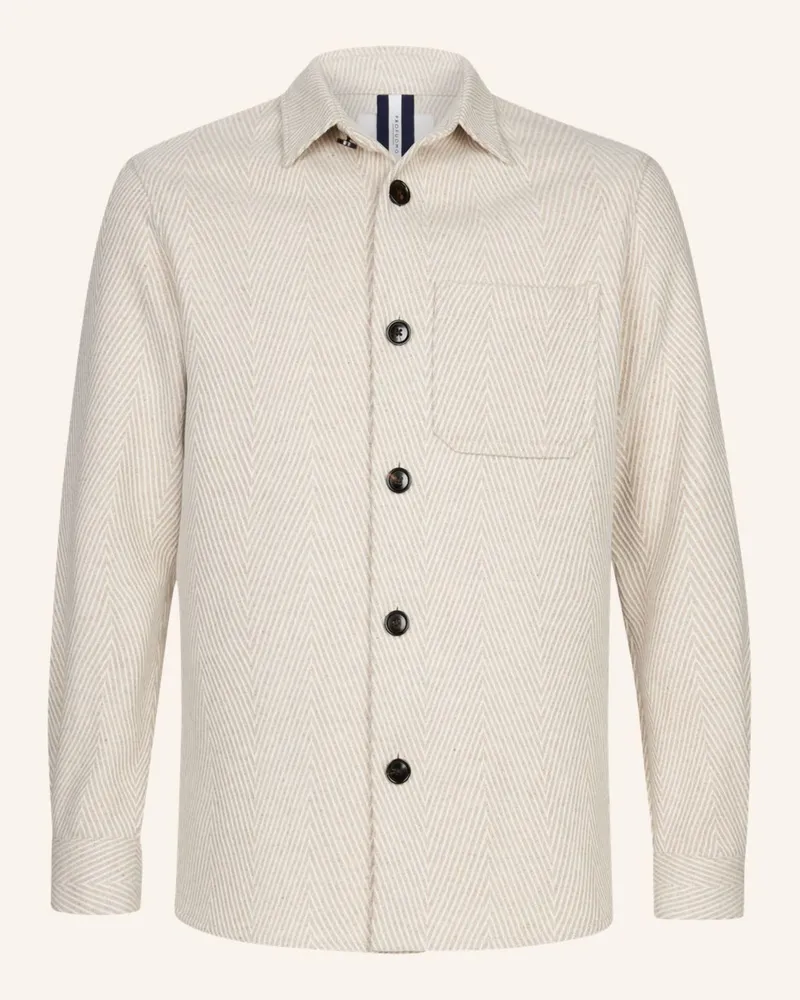 Profuomo Herren Overshirt Beige