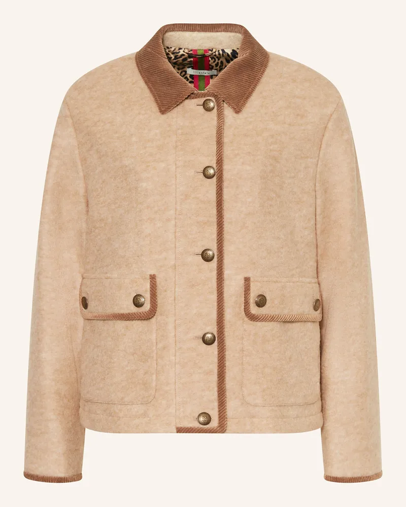 lilienfels Fieldjacket Hellbraun