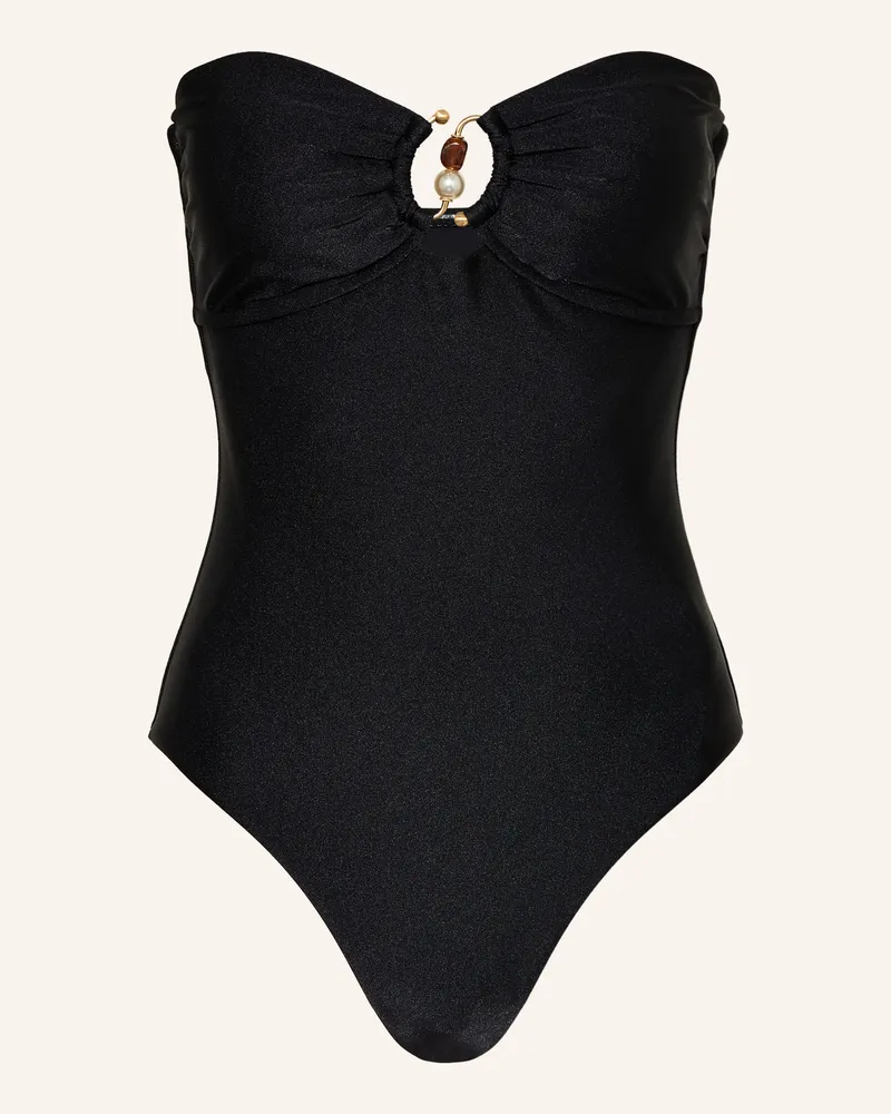 Seafolly Australia Bandeau-Bikini PALERMO Schwarz