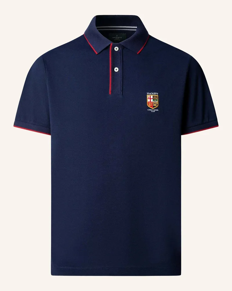 Hackett Poloshirt Heritage Lrc Small Lgo blau Blau