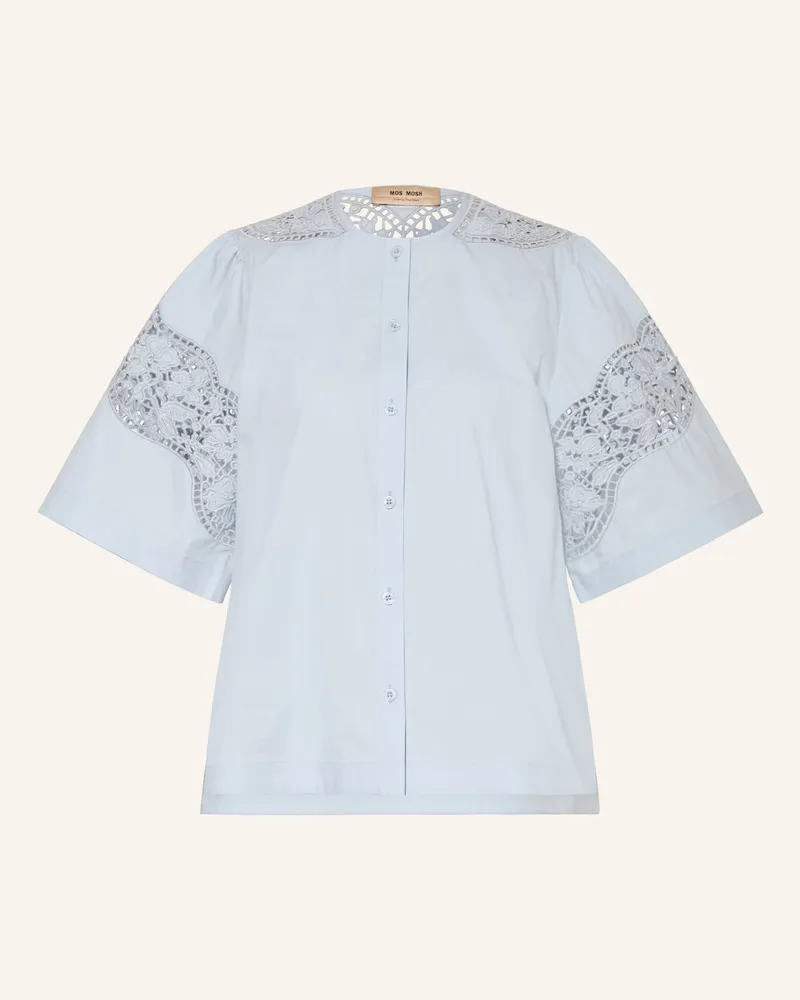 Mos Mosh Bluse Mmrooma blau Hellblau
