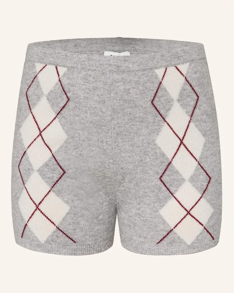Sandro Strickshorts Grau