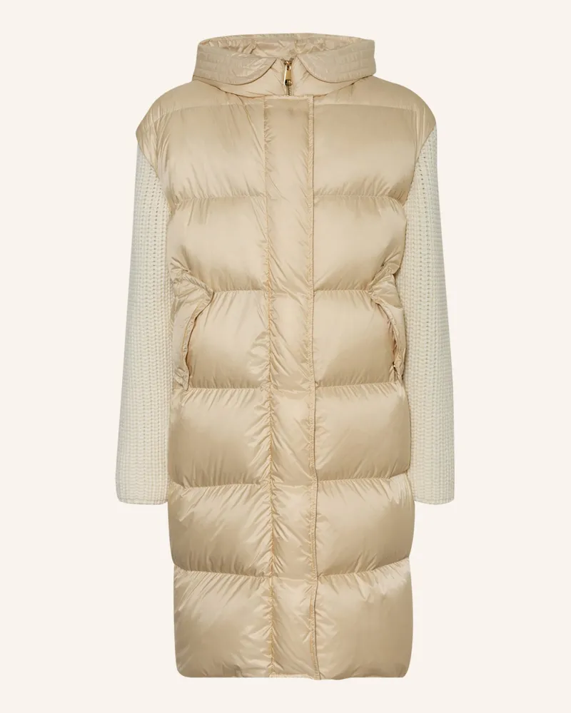 Moncler Daunenmantel Katife beige Creme