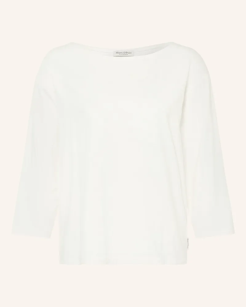 Marc O'Polo Shirt Mit 3/4-Arm weiss Weiss