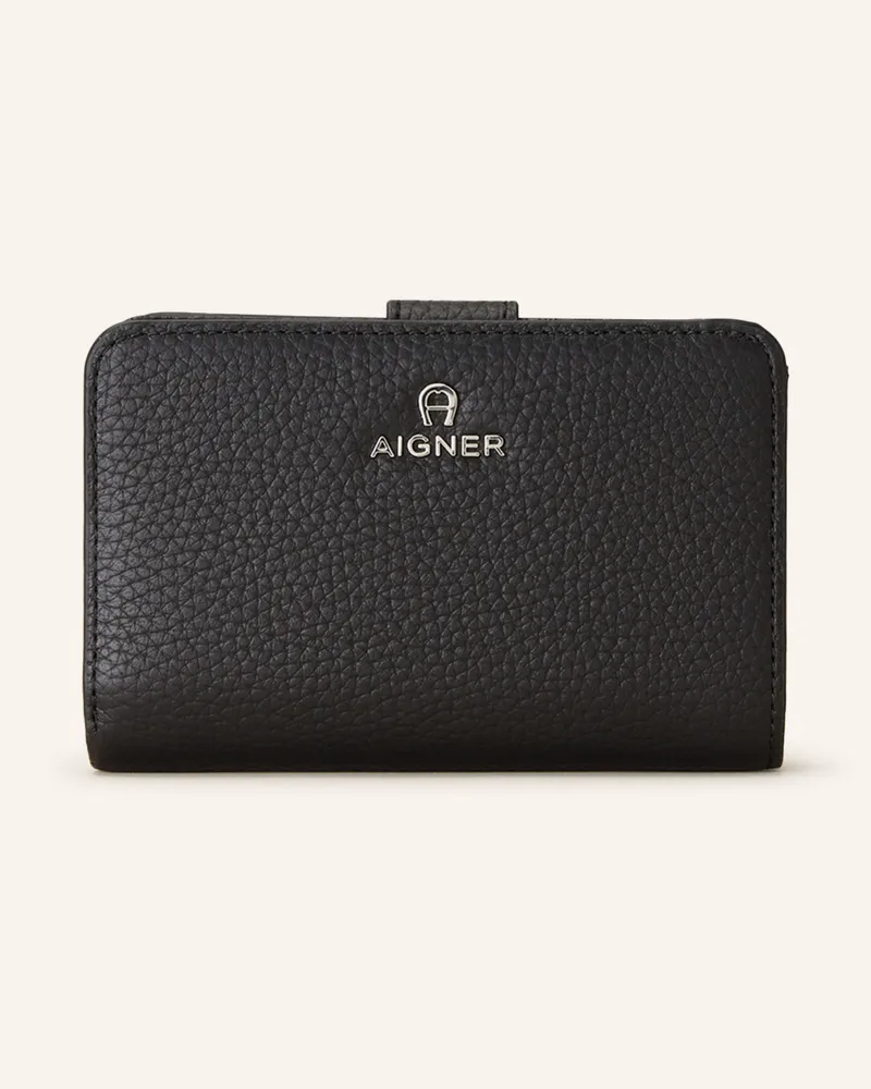 Aigner Geldbörse Ivy schwarz Schwarz
