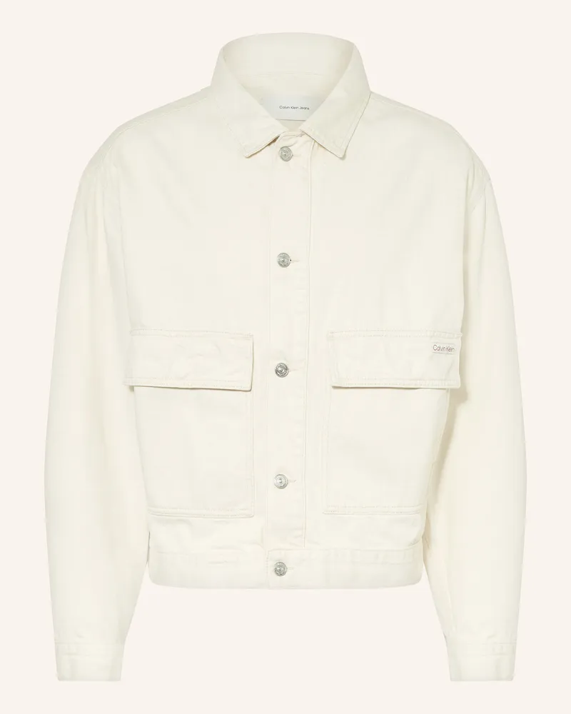 Calvin Klein Jeansjacke MINIMAL TRUCKER Beige