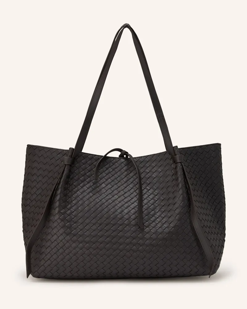 Mrs & HUGS Shopper mit Pouch Dunkelbraun