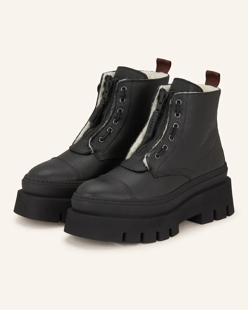 Copenhagen Schnürboots cph693 schwarz Schwarz