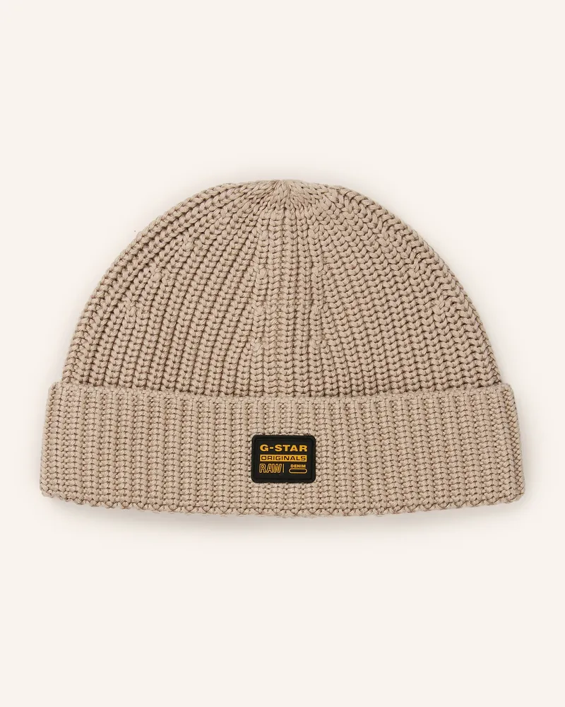 G-STAR RAW Mütze beige Beige