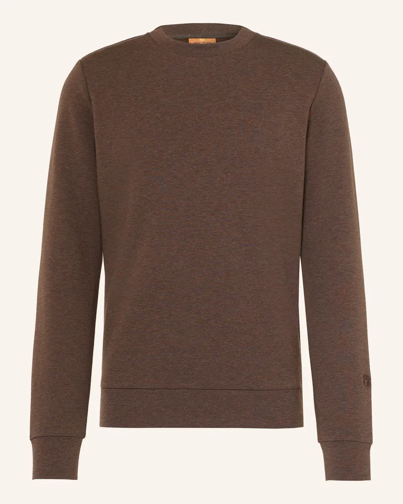 Mos Mosh Sweatshirt Mmgabel braun Dunkelbraun