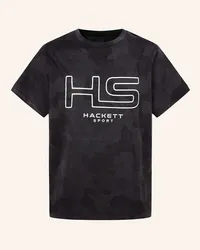 Hackett T-Shirt HS CAMO PRINT TEE Schwarz