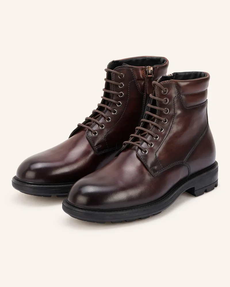 Magnanni Schnürboots braun Dunkelbraun