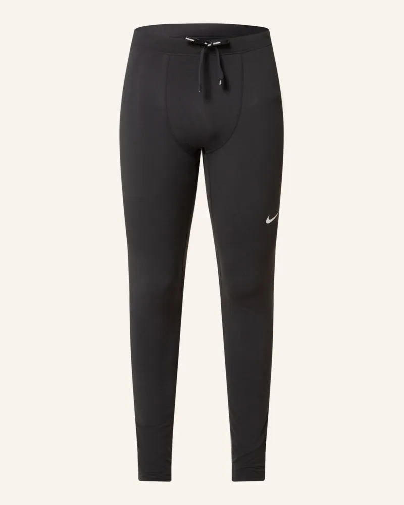 Nike Lauf-Tights Repell Challenger schwarz Schwarz