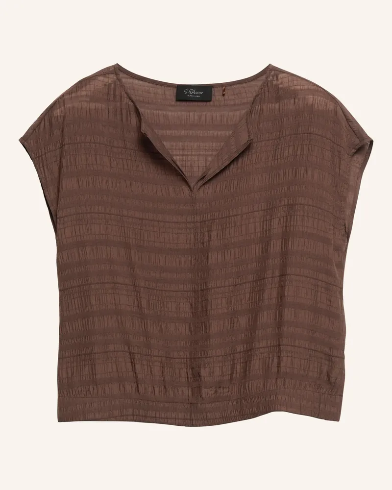 S.Oliver Bluse braun Braun