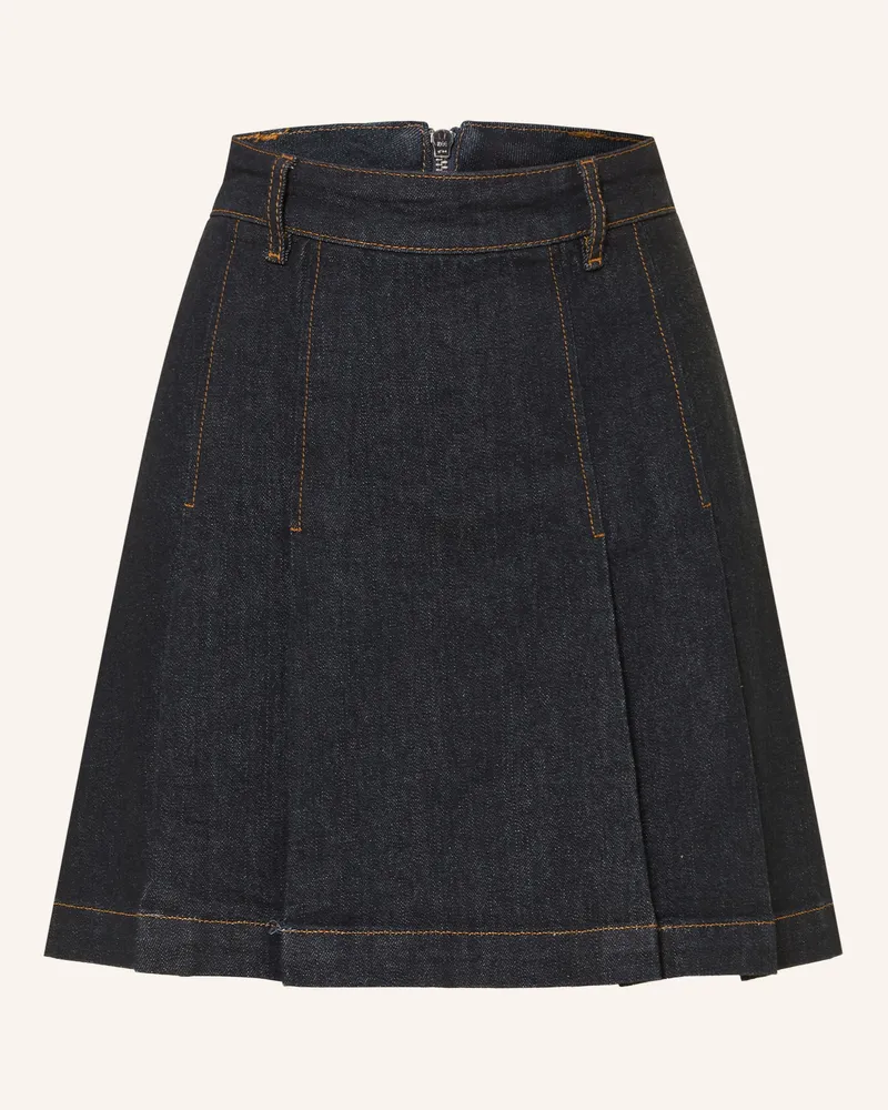 HUGO BOSS Faltenrock GERELISE Dunkelblau