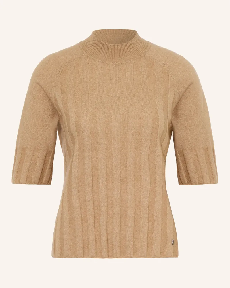 Bogner Strickshirt Tina Mit Cashmere beige Camel