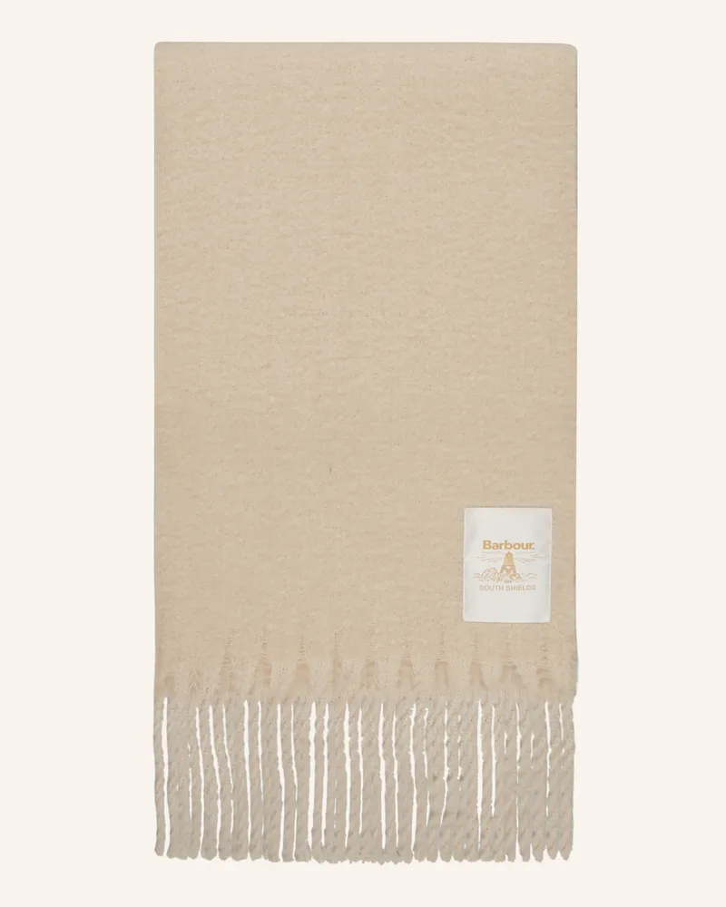 Barbour Schal Ellison beige Creme