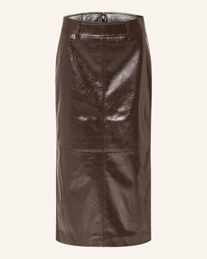 FRANKIE Shop Rock Taney In Lederoptik braun Braun