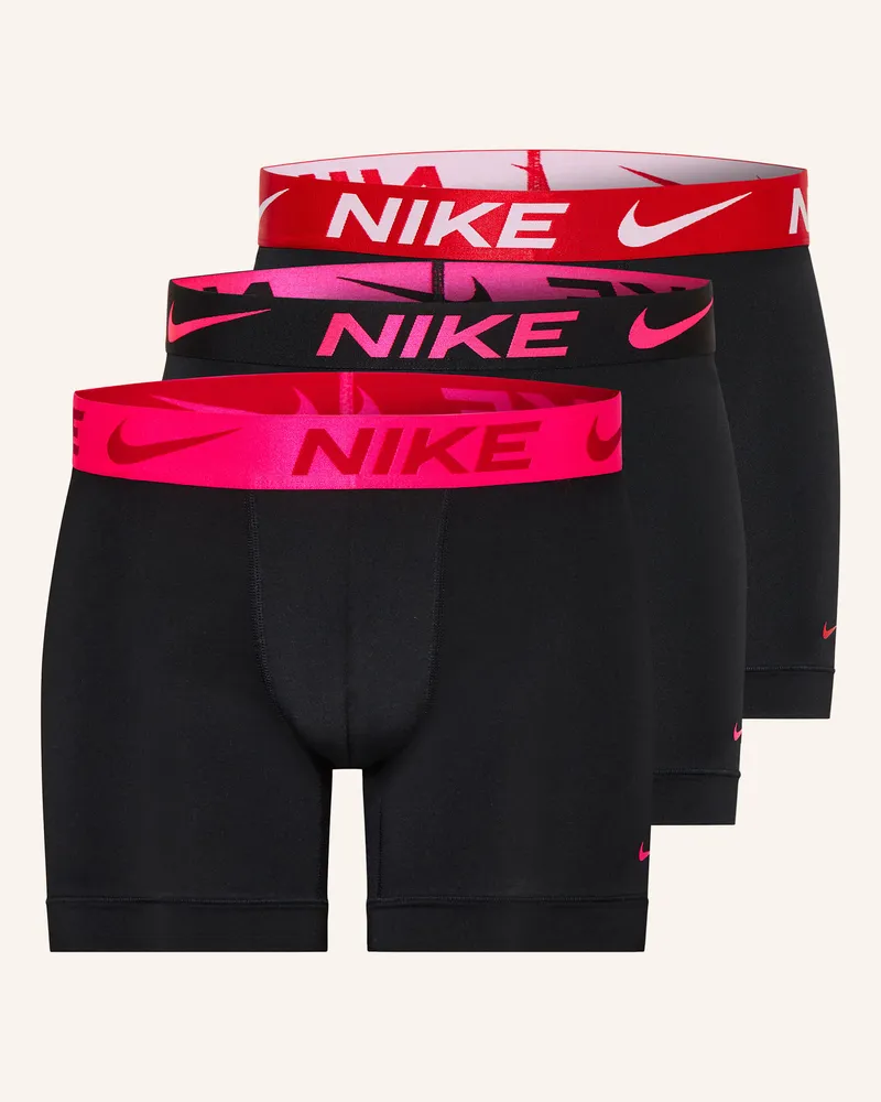 Nike 3er-Pack Boxershorts Dri-Fit Essential Micro schwarz Schwarz