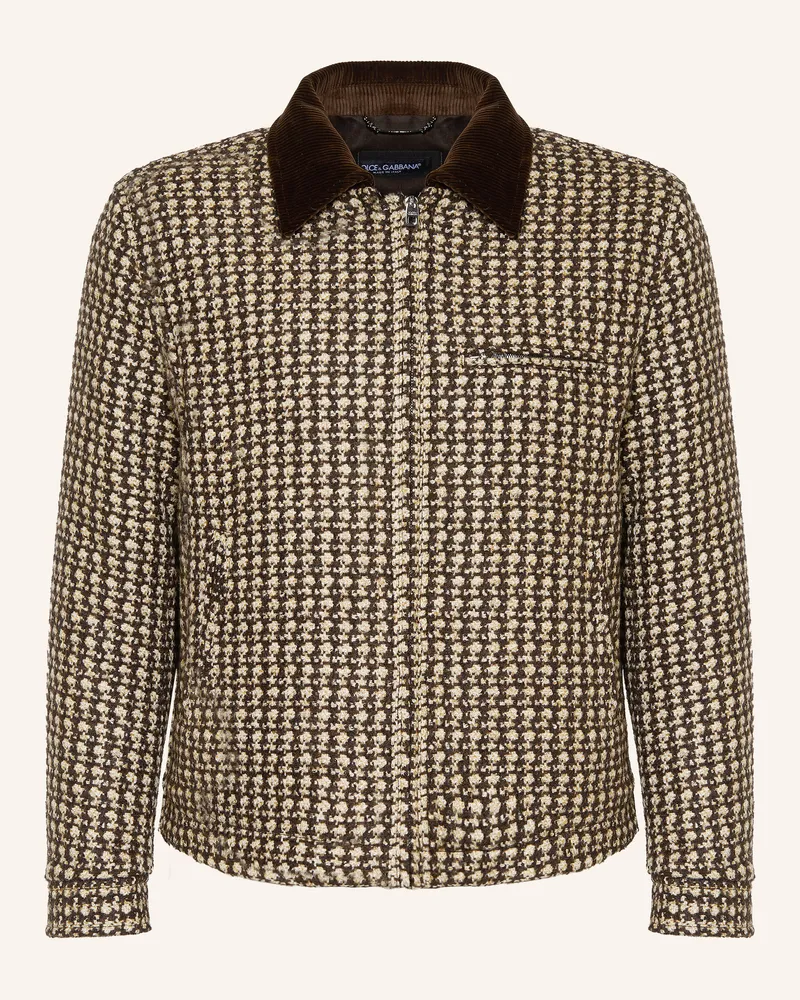 Dolce & Gabbana Overjacket braun Dunkelbraun