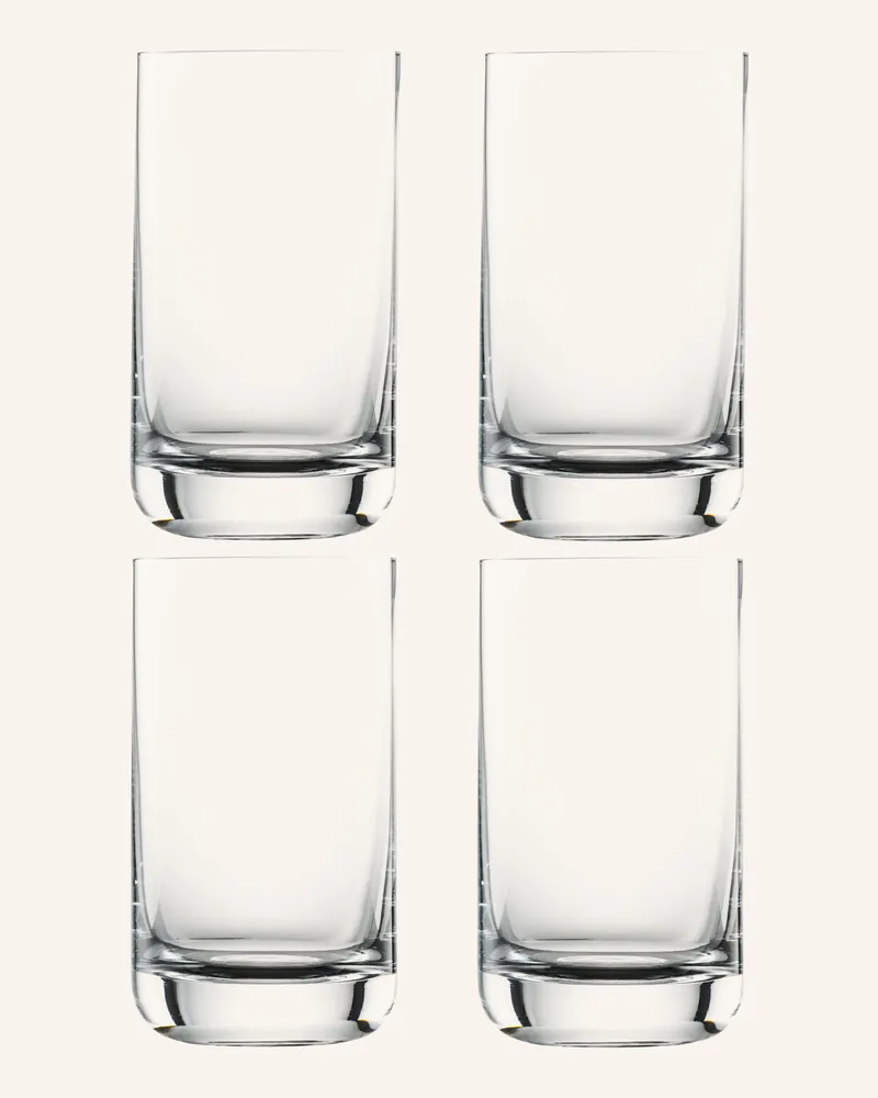 Schott Zwiesel 6er-Set Trinkgläser Simple transparent Weiss