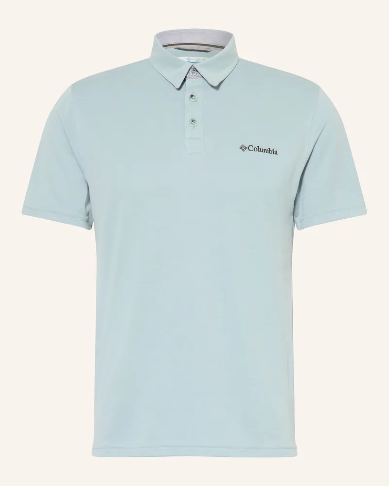Columbia Sportswear Company Jersey-Poloshirt Nelson Point™ blau Hellblau