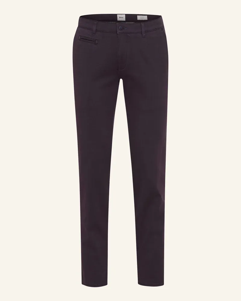 Brax Chino Fabio In Modern Fit lila Dunkellila