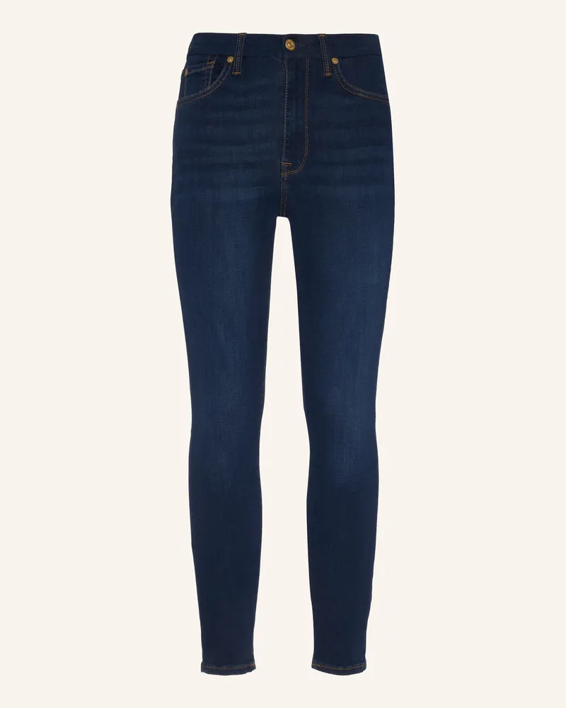 7 for all mankind Jeans Hw Ankle Skinny Skinny Fit blau Blau
