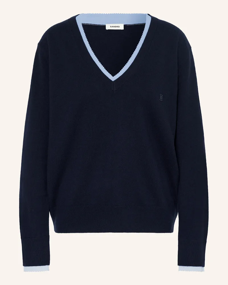 Sandro Pullover Dunkelblau
