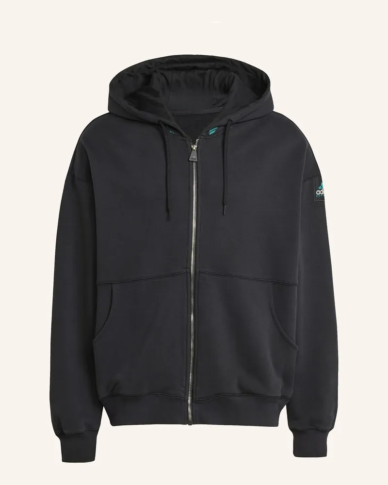 adidas Eqt Fleece Kapuzenjacke schwarz Schwarz