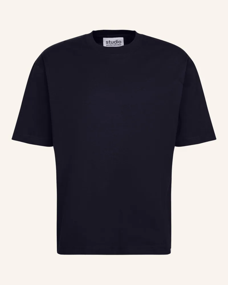 Seidensticker T-Shirt Oversized Dunkelblau