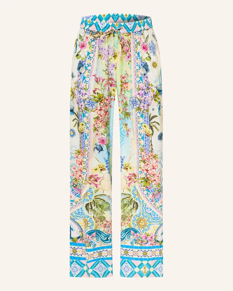 Princess goes Hollywood Marlenehose aus Seide Ecru